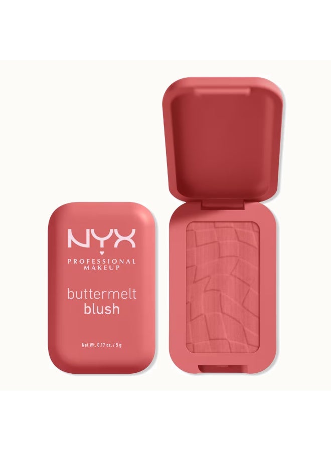 NYX PROFESSIONAL MAKEUP NYX Buttermelt Blush, 09 - Feeling Butta - Image 1